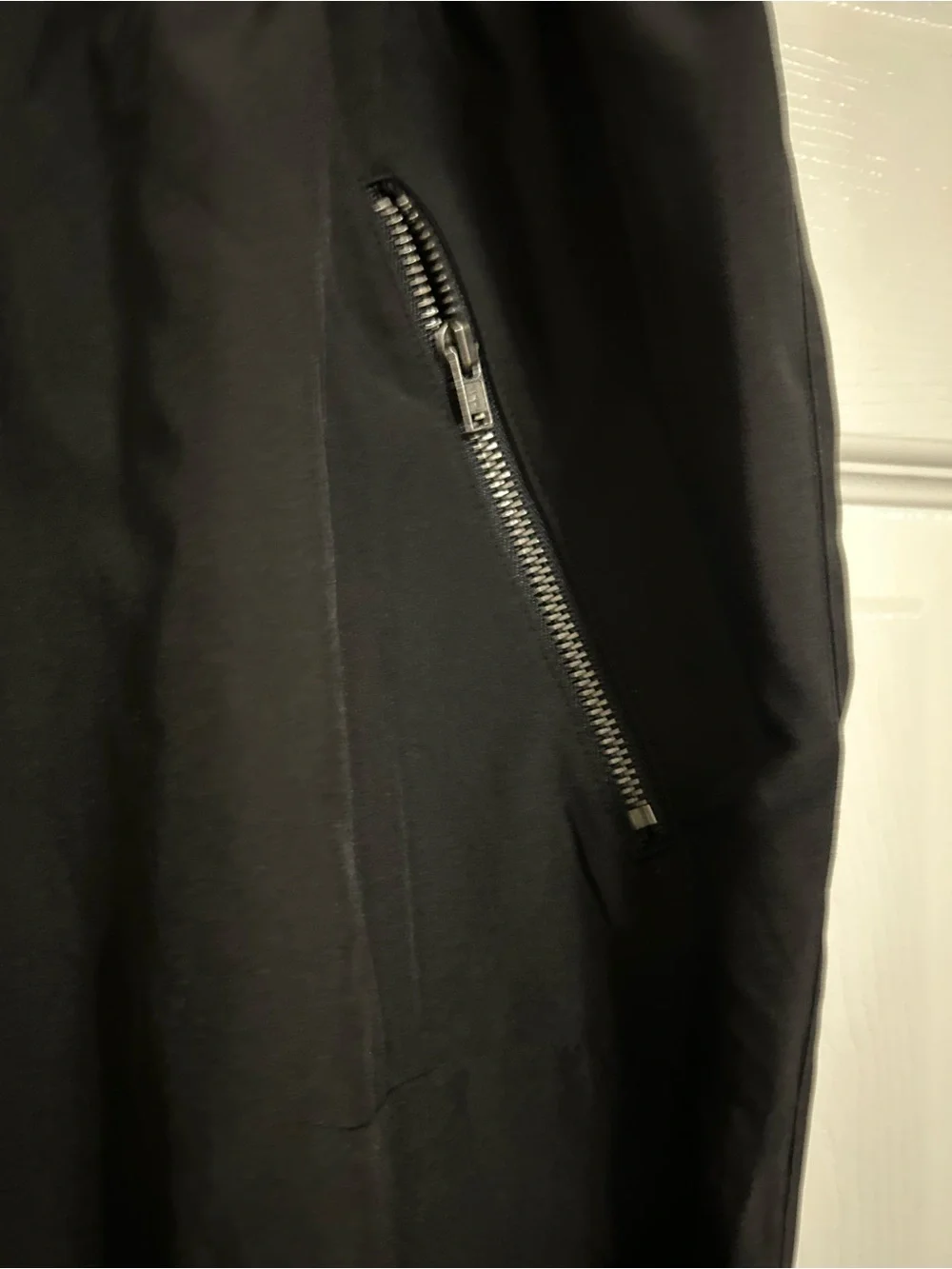 Maurices inMotion Womens Black Ruched Hem Active‎ Jogger Pants Large